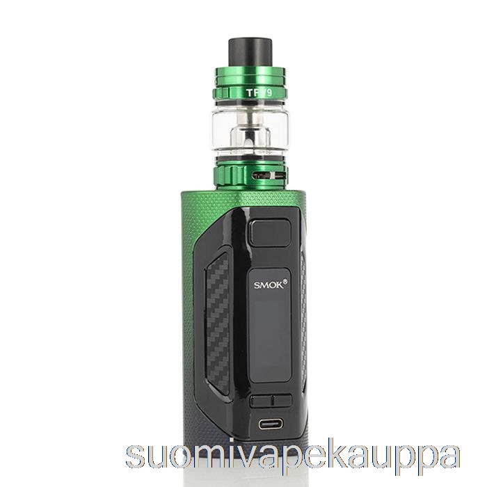 Vape Kauppa Smok Rigel 230w Aloituspakkaus Musta Vihreä